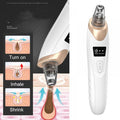 Electric Blackhead Remover Vacuum USB Rechargeable Pore Cleaner with 5 Suction Heads