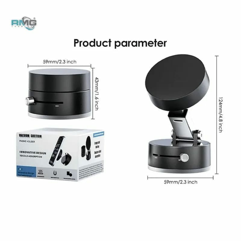 Magnetic Suction Phone Holder | Foldable 360° Adjustable Phone Mount