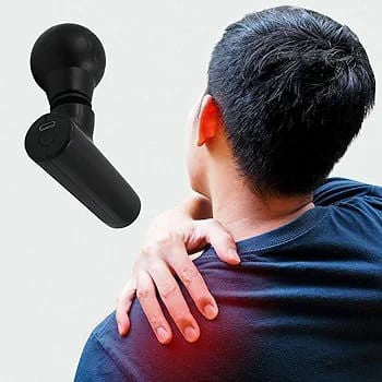 Mini Electric Massage Gun | Handheld Muscle Massager for Neck, Back & Body