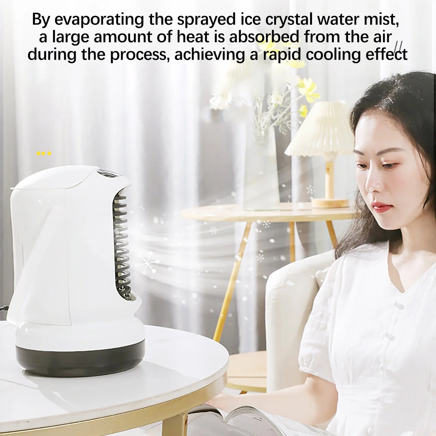 BreezeMate Compact Air Cooler 🌬️❄️