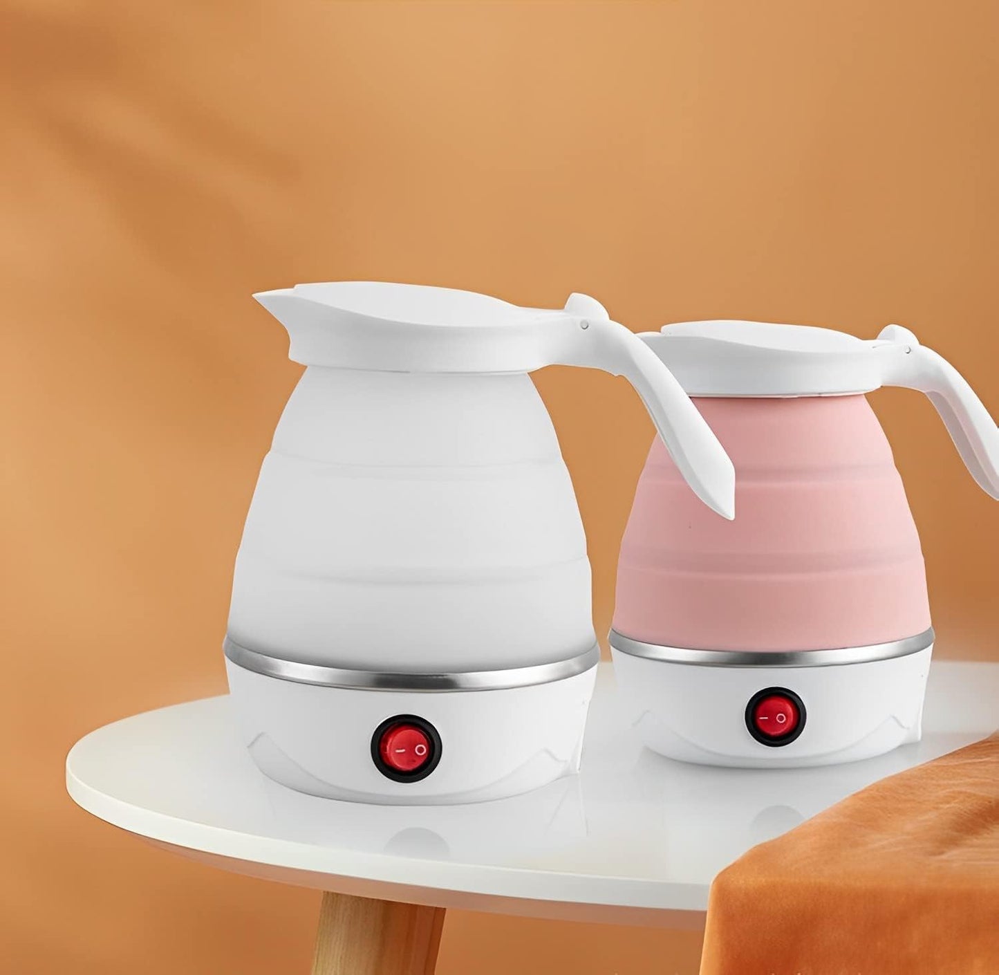 Portable Electric Kettle – Foldable & Travel-Friendly! 🌟