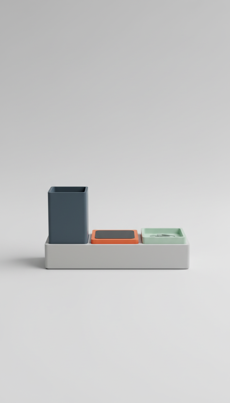 Smart Modular Desk Organizer