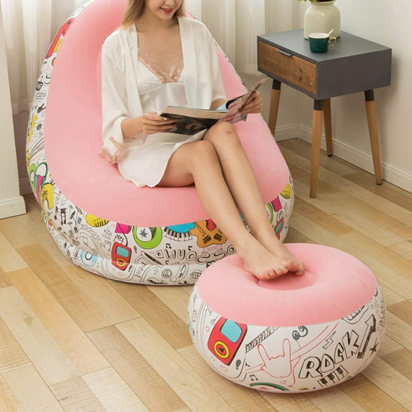 InflataSofa: Portable Inflatable Sofa for Ultimate Comfort