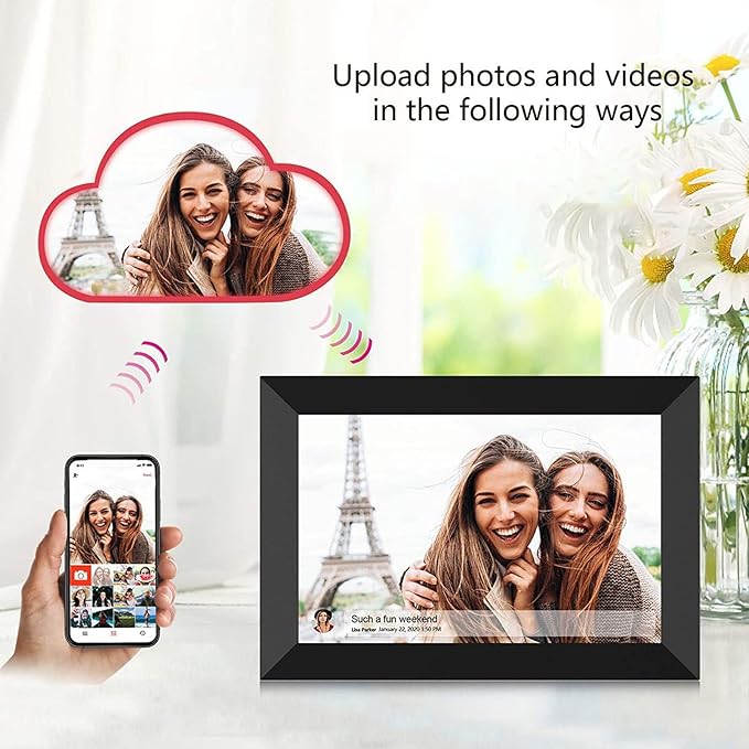 MemoryView 32GB Digital Photo Frame – Display Your Precious Moments in Style