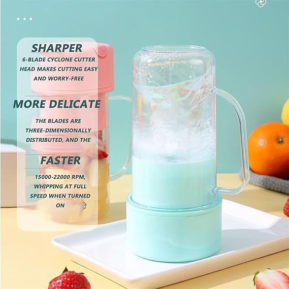 BlendMate: Premium Compact Mini Blender for Smoothies & Shakes