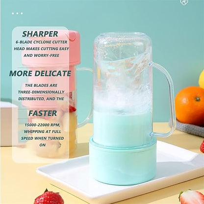 BlendMate: Premium Compact Mini Blender for Smoothies & Shakes