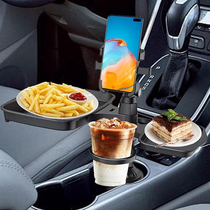 4-in-1 Car Cup Organizer – Declutter Your Drive! 🚗