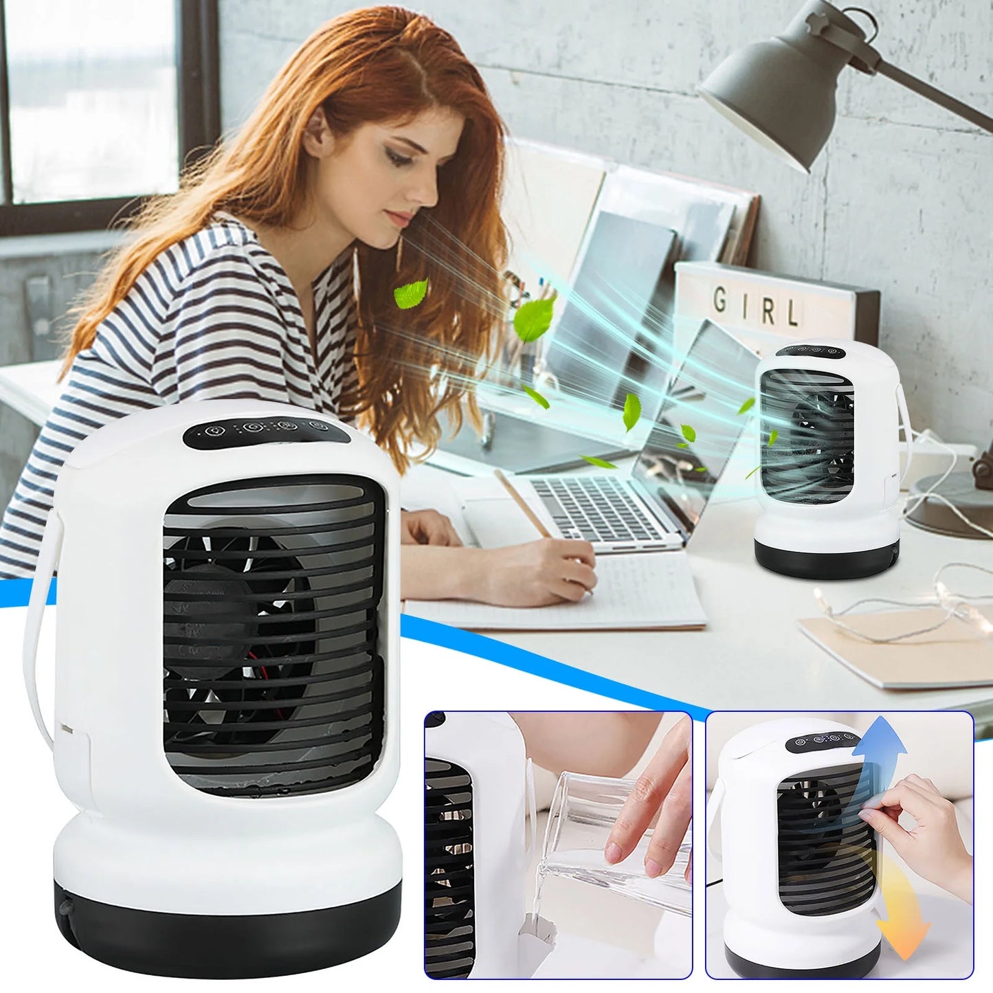 BreezeMate Compact Air Cooler 🌬️❄️