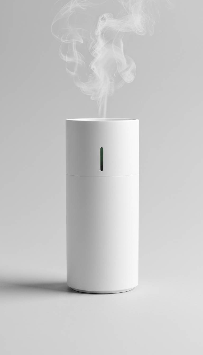 Minimalist Aroma Diffuser Matte White