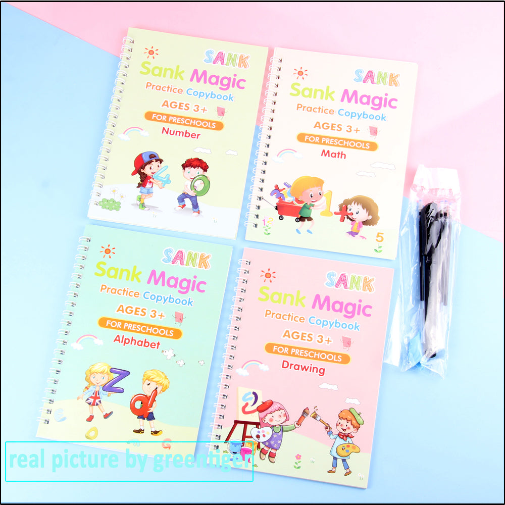 Magic Handwriting Book for Kids – Fun, Reusable Writing Practice